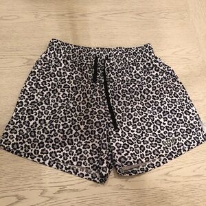 KILL CREW MUAY THAI SHORTS (MID THIGH CUT) - SNOW LEOPARD SIZE MEDIUM